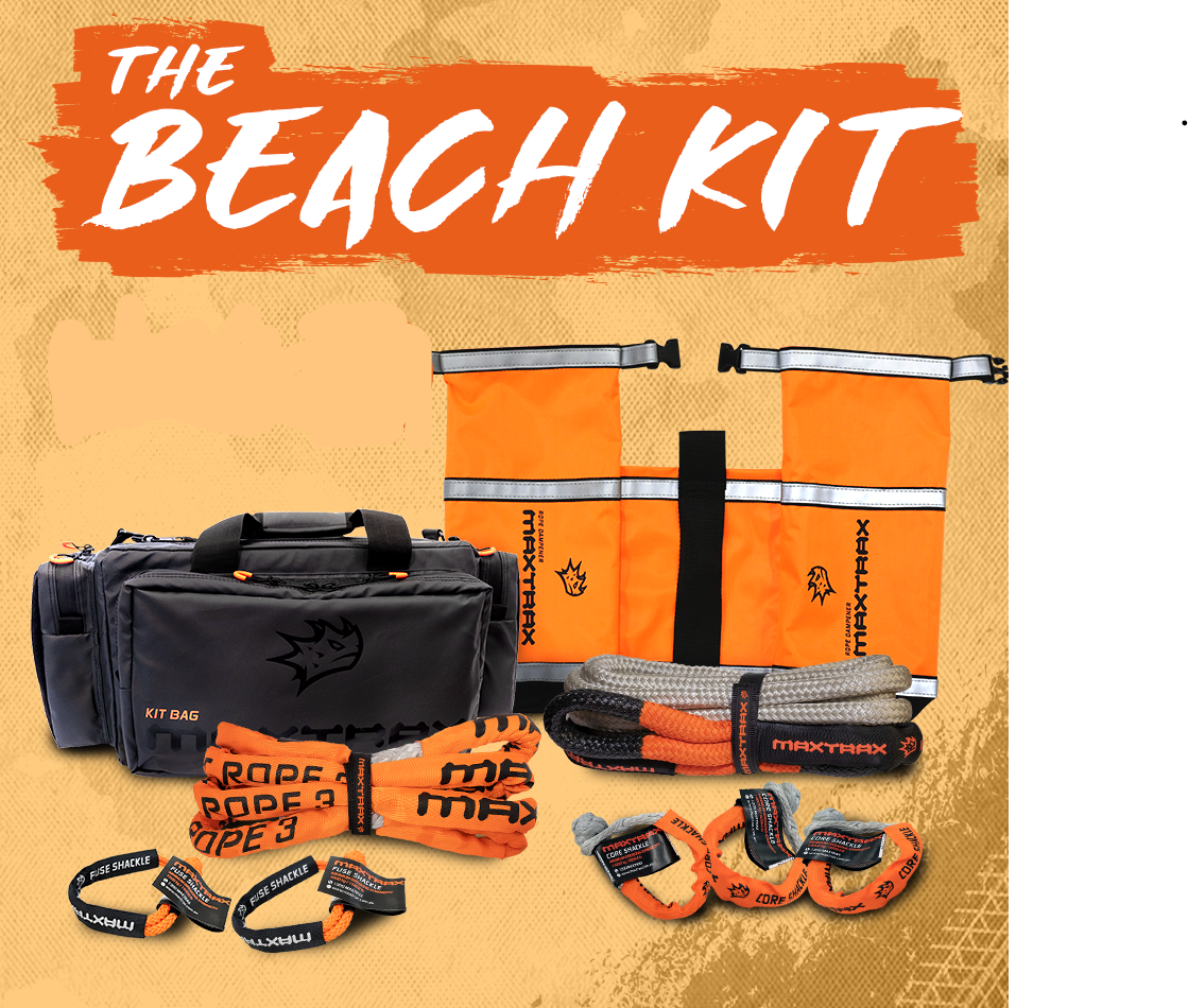 MAXTRAX Recovery Kit - Beach MTXRKCB