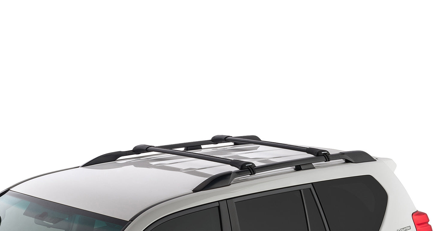 JS0011 Vortex StealthBar Black 2 Bar Roof Rack