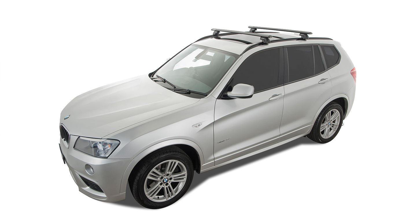 Vortex SX Black 2 Bar Roof Rack (JA8358 SX046 & VA126B)