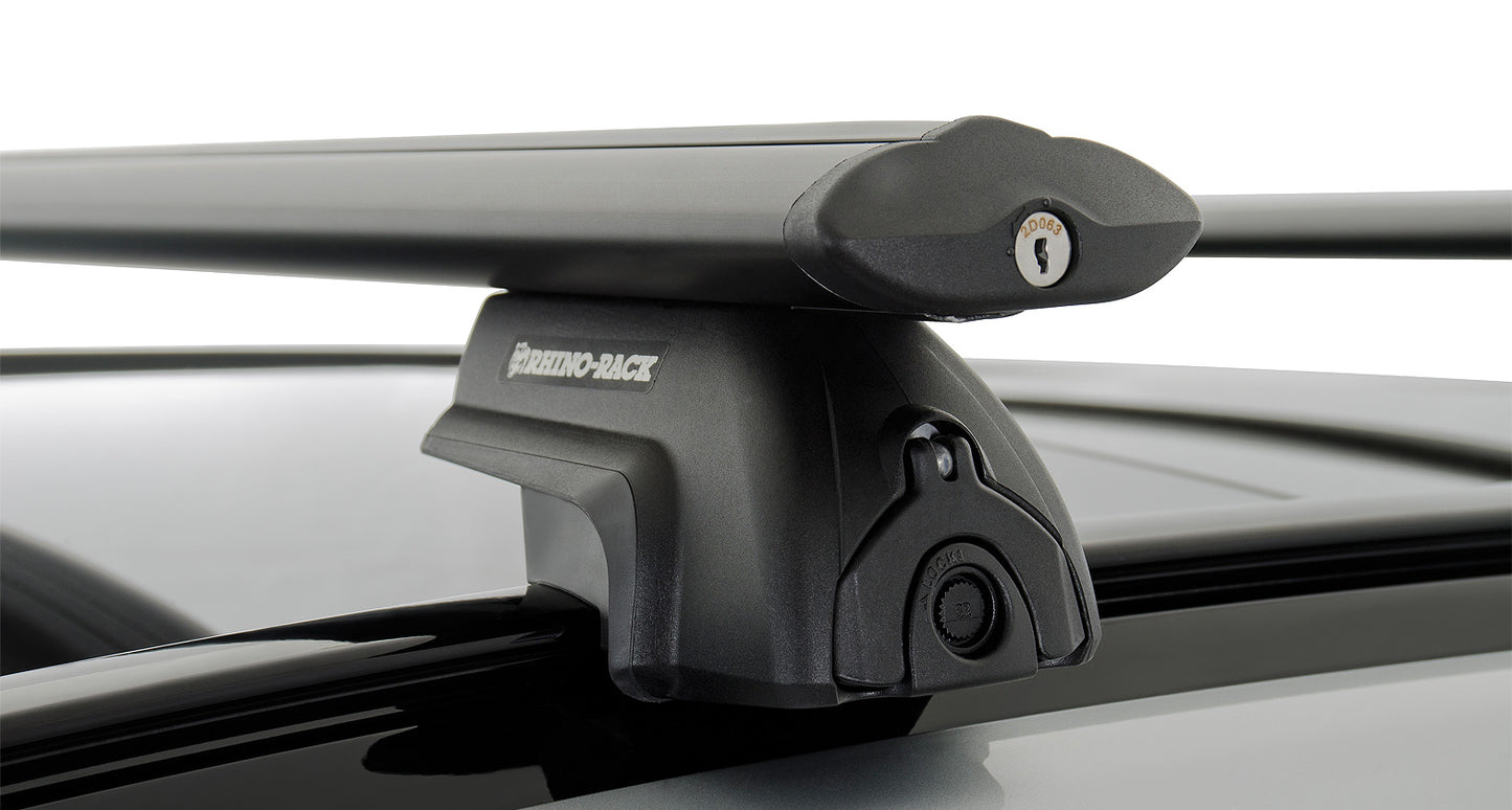 Vortex SX Black 2 Bar Roof Rack (JA6418 SX026 & VA137B)