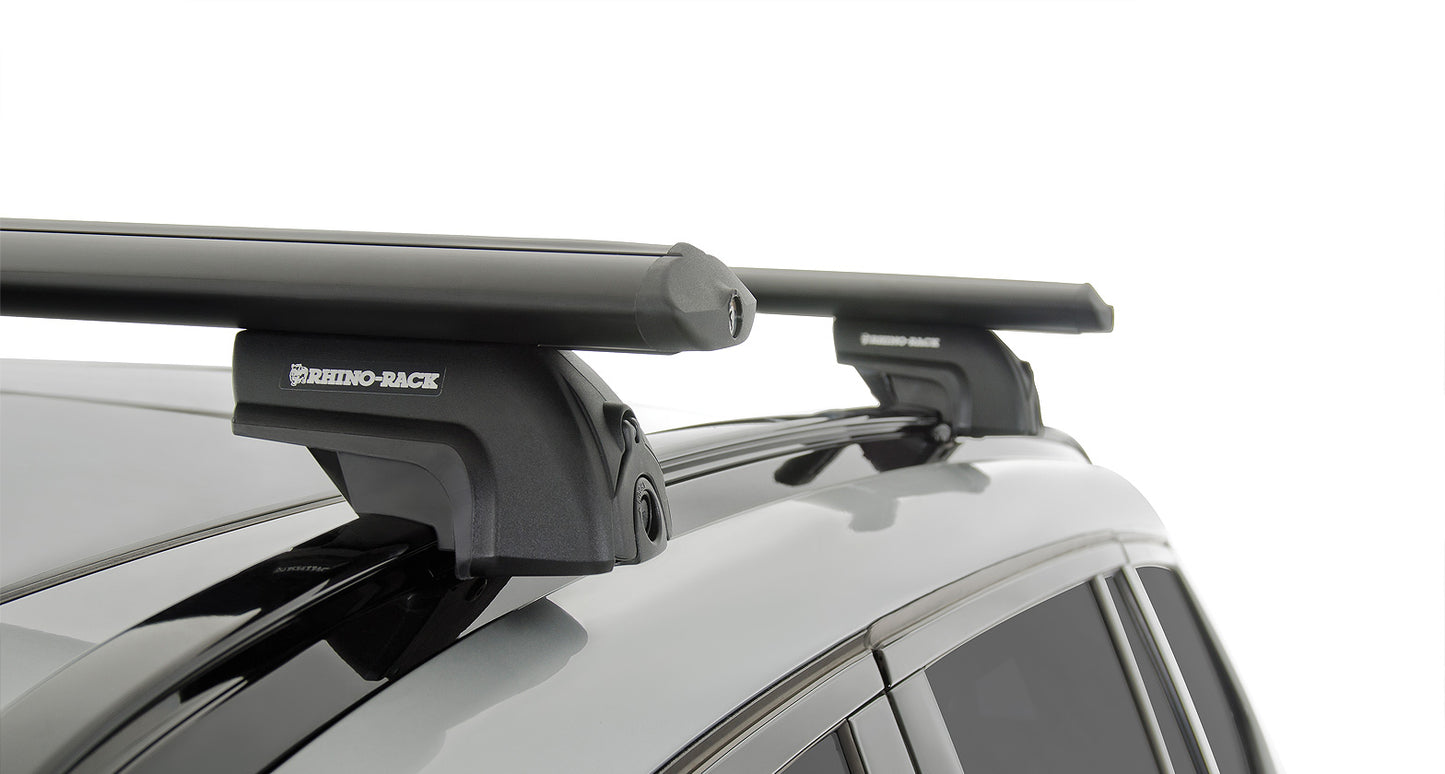Vortex SX Black 2 Bar Roof Rack (JA6418 SX026 & VA137B)