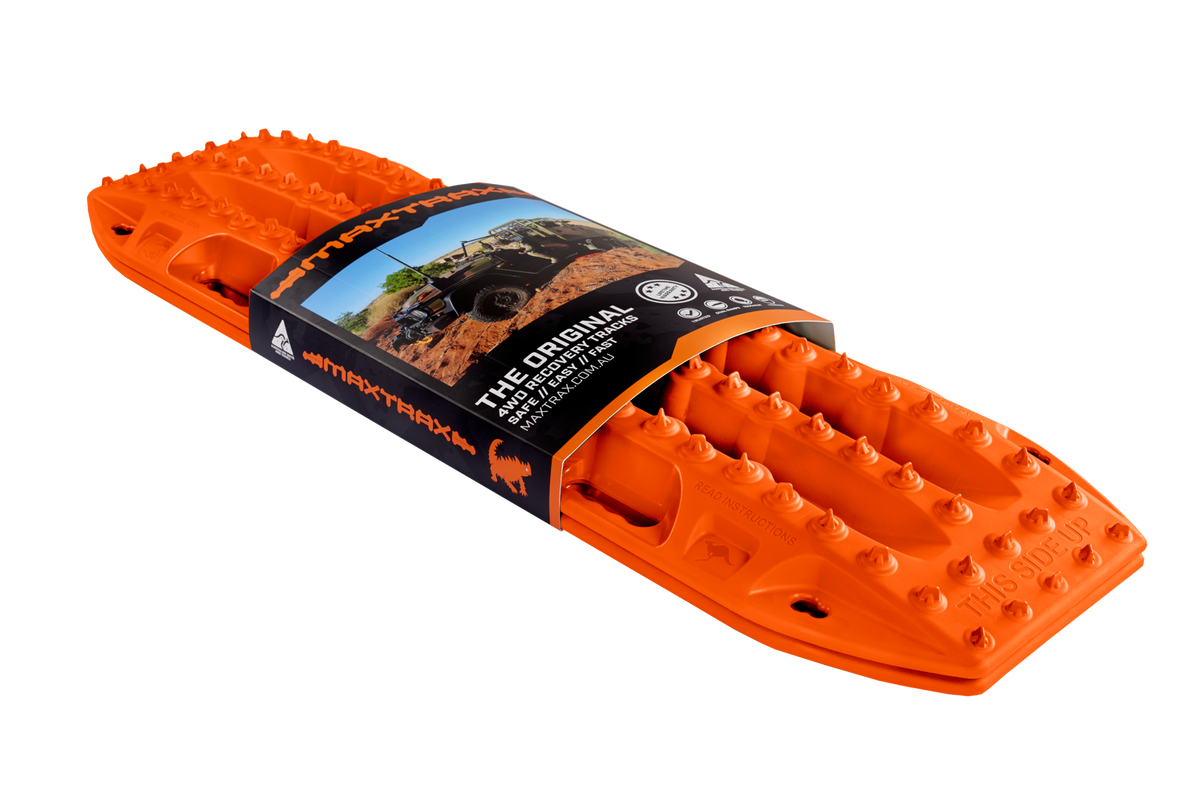 MAXTRAX MKII Signature Orange Pair MTX02SOP – Proven 4x4 Recovery