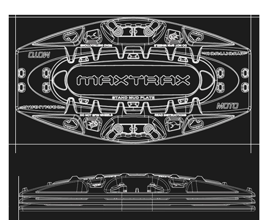 MAXTRAX MOTO BOARD MTXMBTG