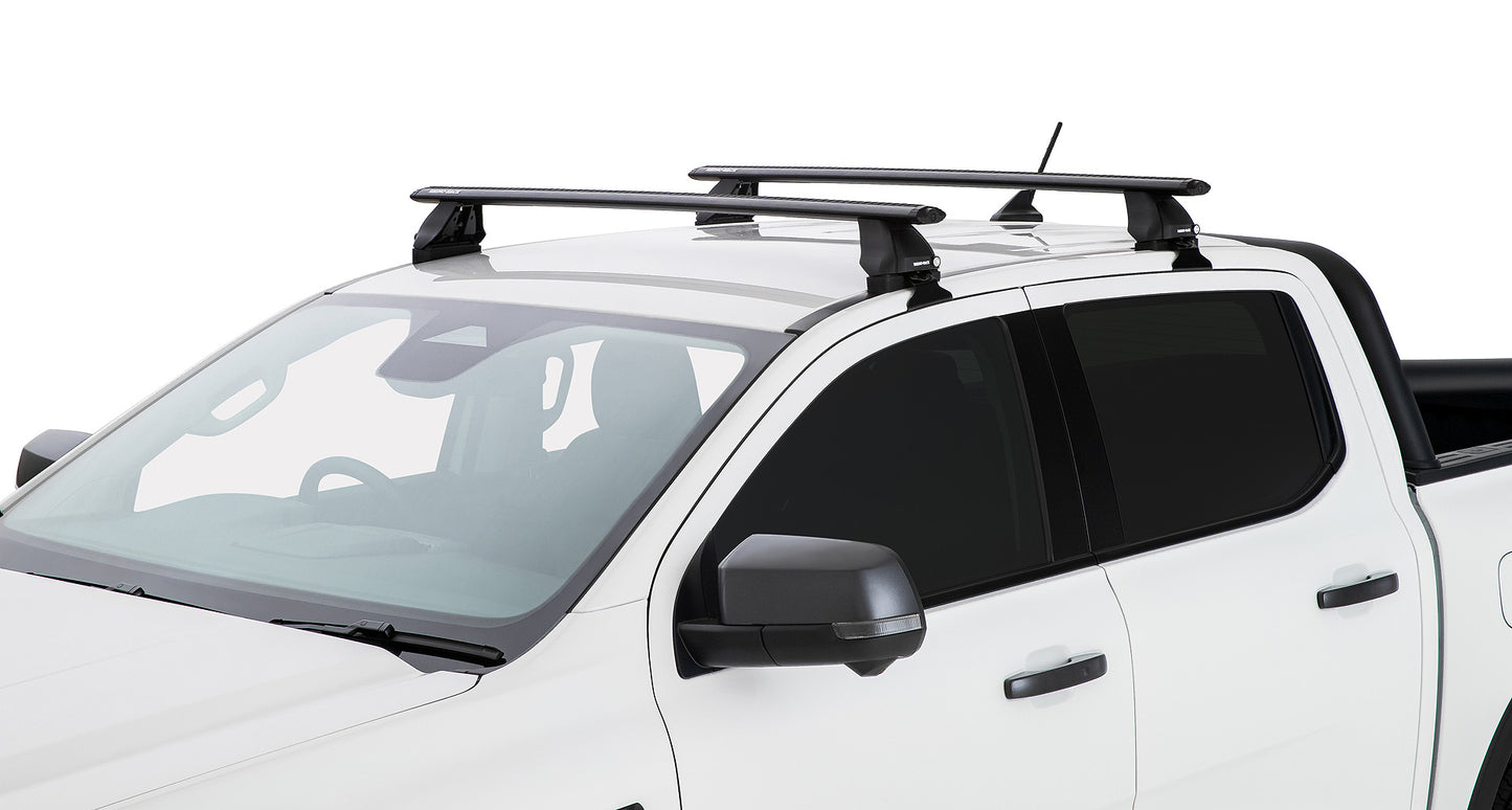 JC01533  Vortex 2500 Black 2 Bar Roof Rack