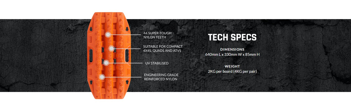 MAXTRAX MINI JAXBASE COMBO SIGNATURE ORANGE MTXMJB