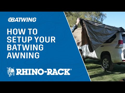 Batwing Awning (Left) with STOW iT 33114
