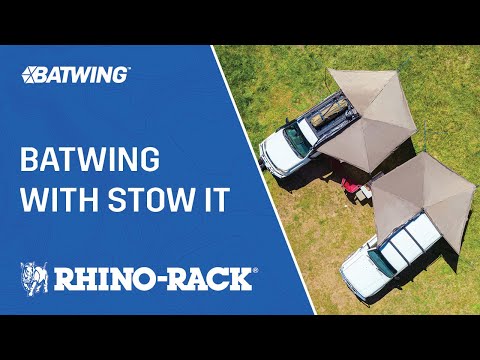 Batwing Awning (Right) with STOW iT 33115