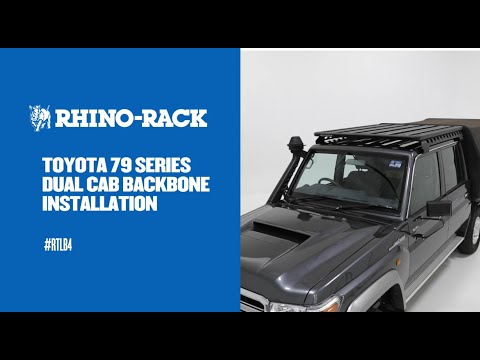 Rhino-Rack Backbone Mounting System - Toyota 79 Series Landcruiser RTLB4